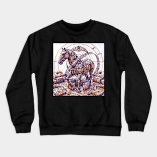 Echoes of Another Universe: Surreal Art Crewneck Sweatshirt